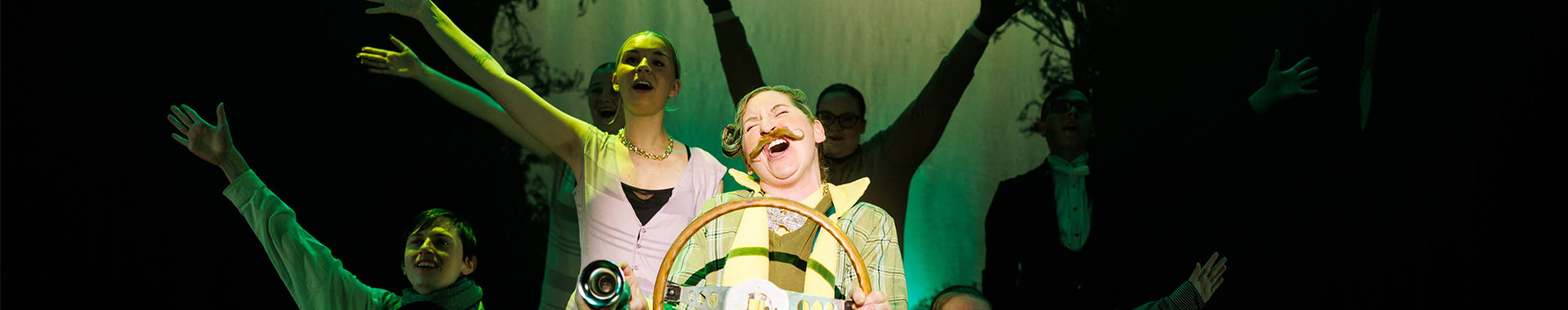 image of students from theatre and performance