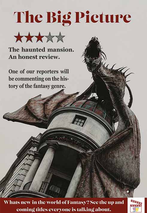 Magazine pages student work image